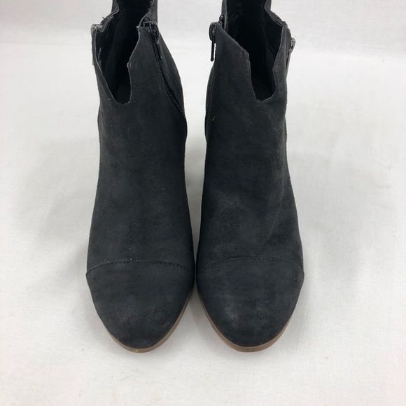 Carlos Santana black velour boots - Picture 2 of 7